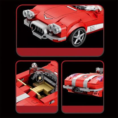 Jeux de construction Adulte - Voiture cabriolet à assembler