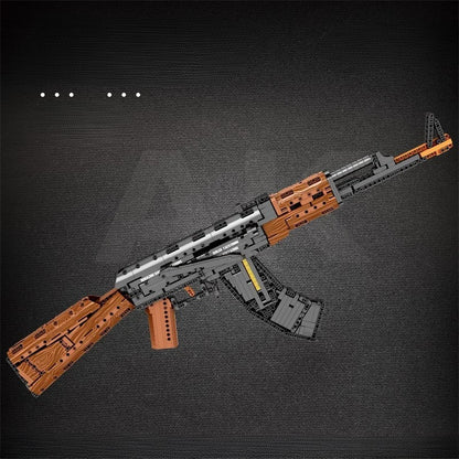 Jeu de construction - Réplique AK47 en blocs