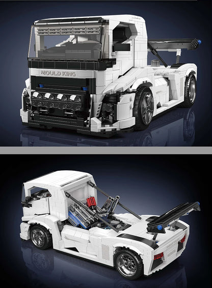 Jeux de construction - Camion de Compétition à assembler