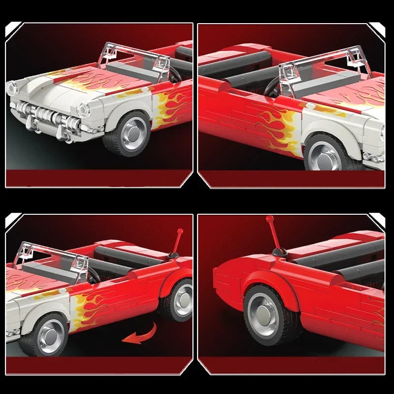 Jeux de construction - Voiture Vintage à assembler