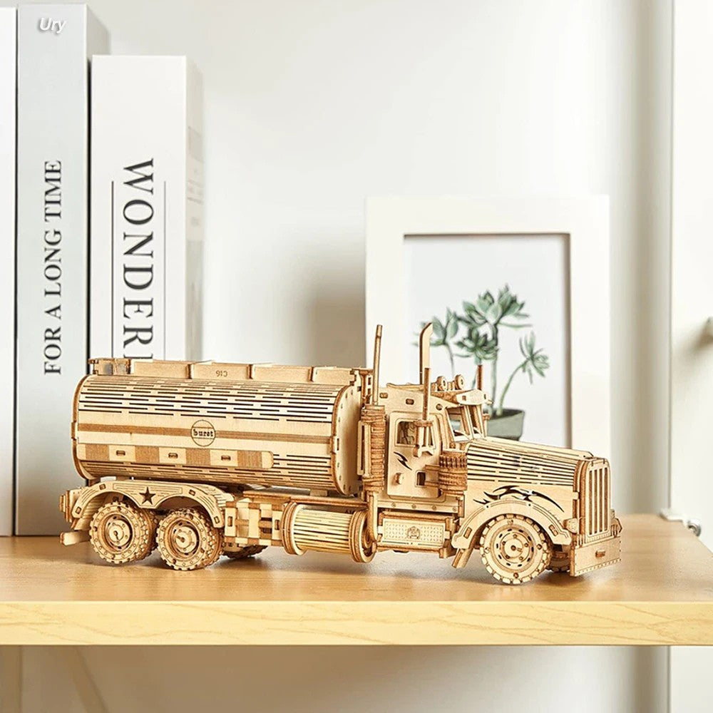 Puzzle 3D Bois Camion poids lourd