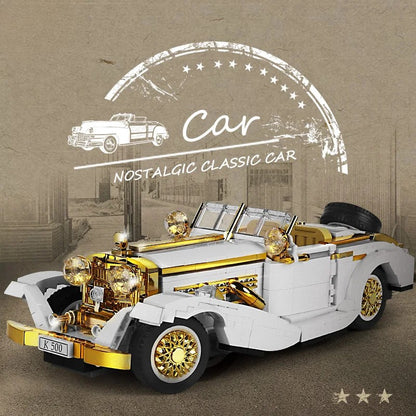 Jeu de construction Adulte voiture Vintage - 868 PCS