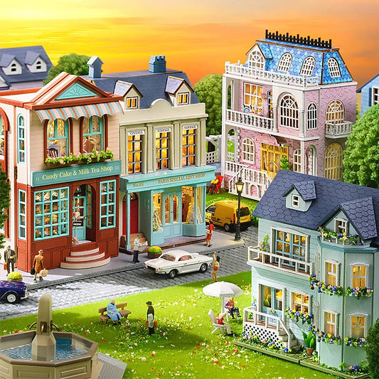 Maison Miniature - Le salon de thé de Léa