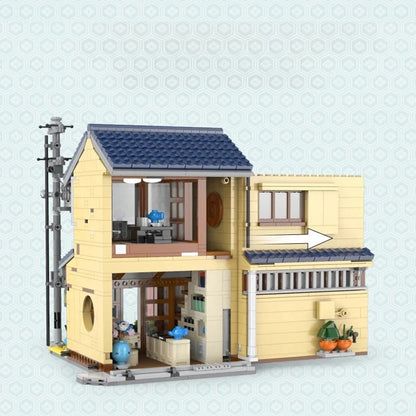 Jeu de construction maison japonaise – Maquette 1200 pièces à monter