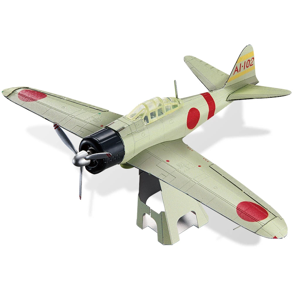Maquette avion à construire de chasse A6M Zero