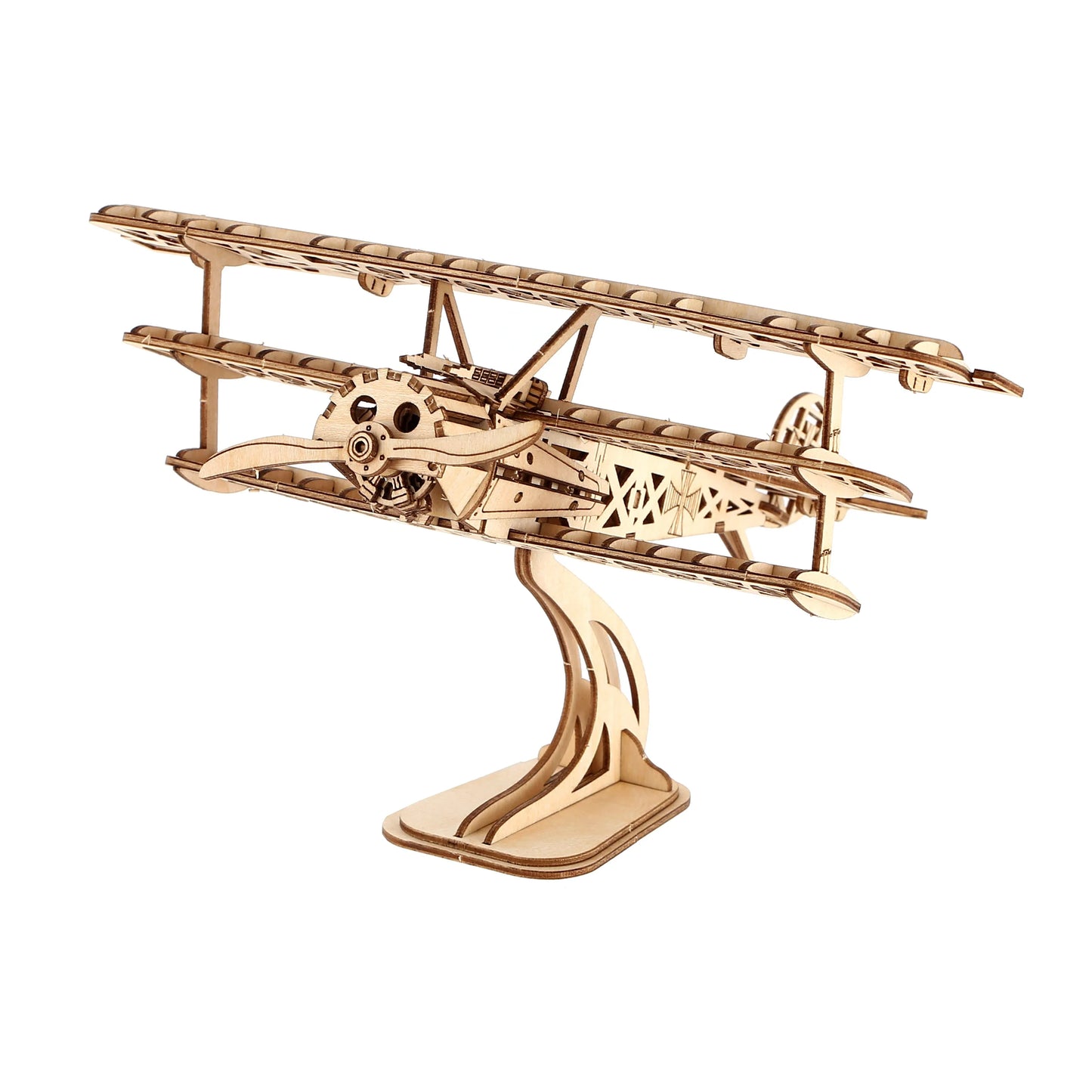 Puzzle 3d bois avion a hélice