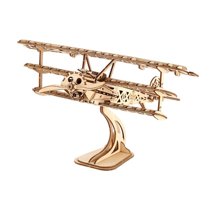 Puzzle 3d bois avion a hélice