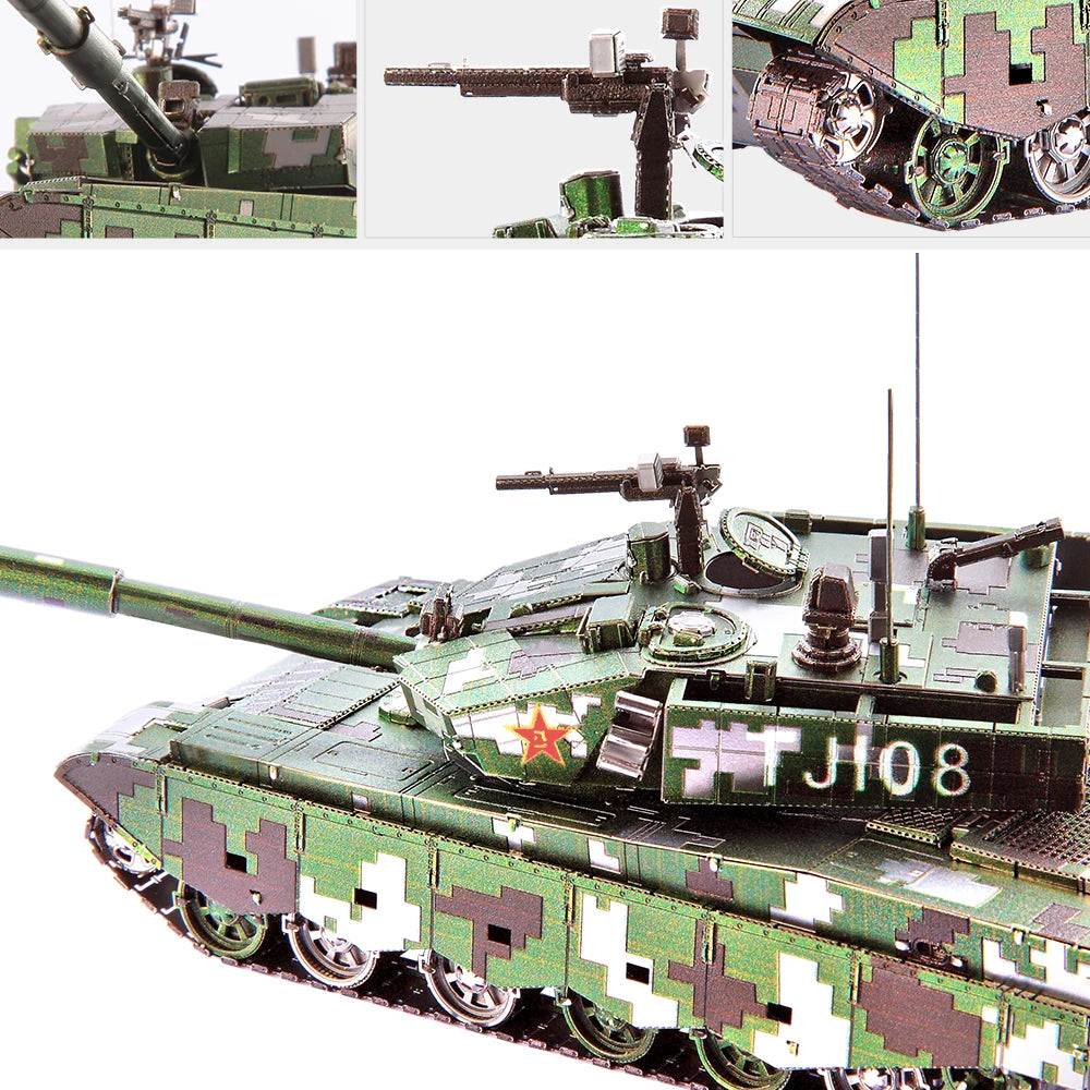 Puzzle 3D en métal Char de combat