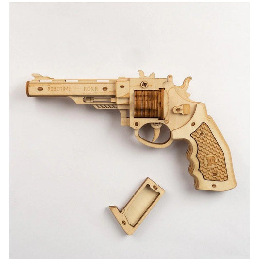 Puzzle 3D Bois Revolver – 108 pièces