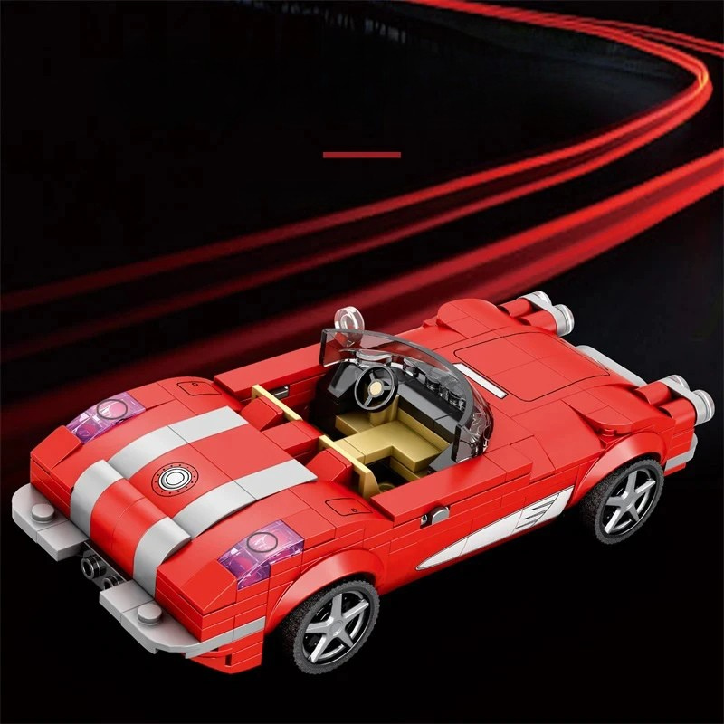 Jeux de construction Adulte - Voiture cabriolet à assembler