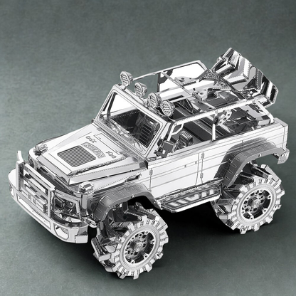Puzzle 3d voiture tout terrain en métal