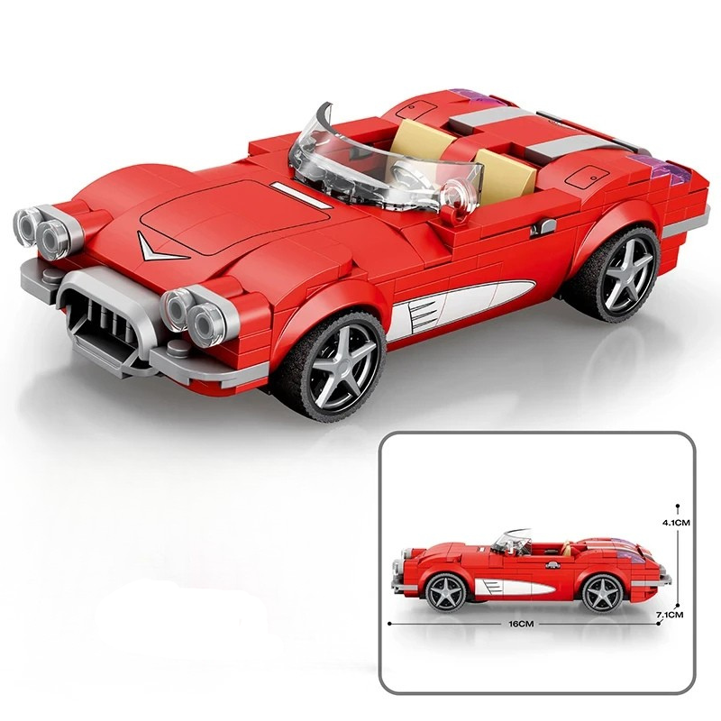 Jeux de construction Adulte - Voiture cabriolet à assembler