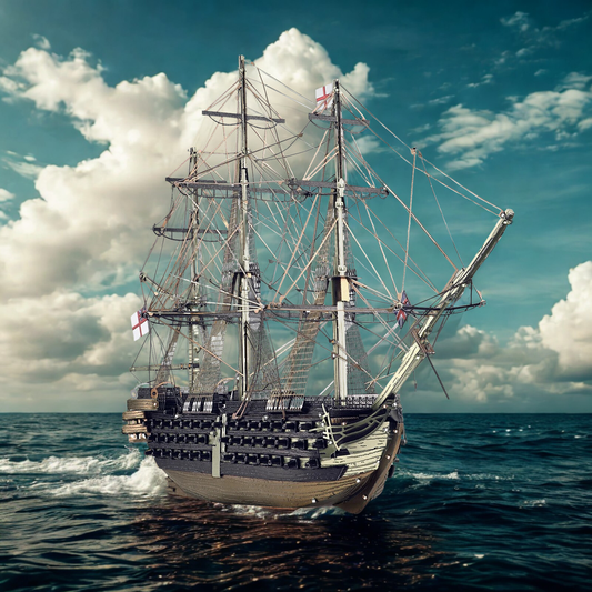 Maquette bateau à construire HMS Victory