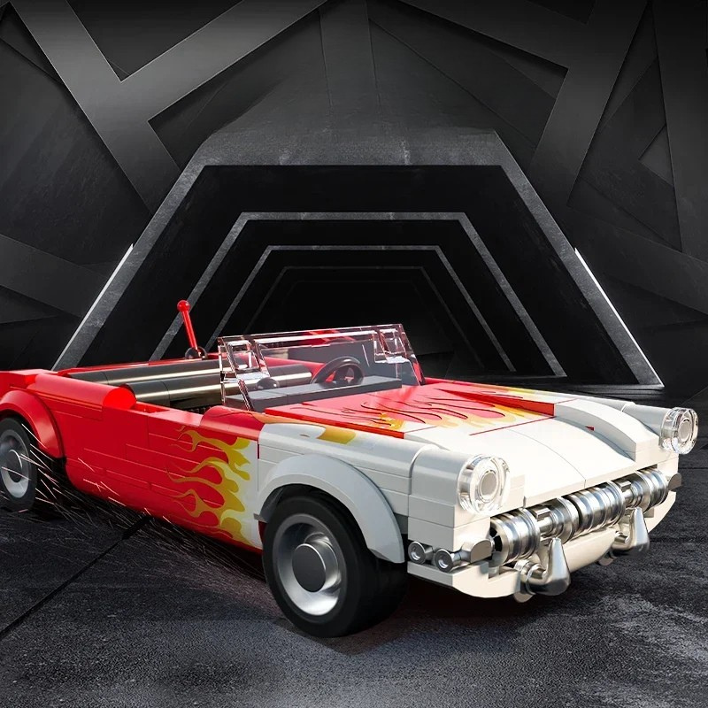 Jeux de construction - Voiture Vintage à assembler